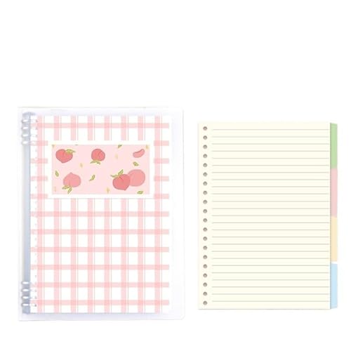 SHBHWS Herausnehmbares, niedliches Notizbuch mit losem Blattpapier und Notizblock(4) von SHBHWS