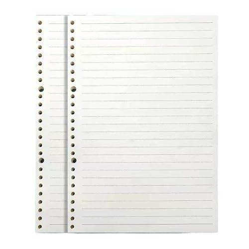 SHBHWS Vintage-Ölgemälde, kratzfest, lose Blätter, abnehmbarer horizontaler Notizblock, verdickter und vereinfachter Notizblock(F,A5) von SHBHWS