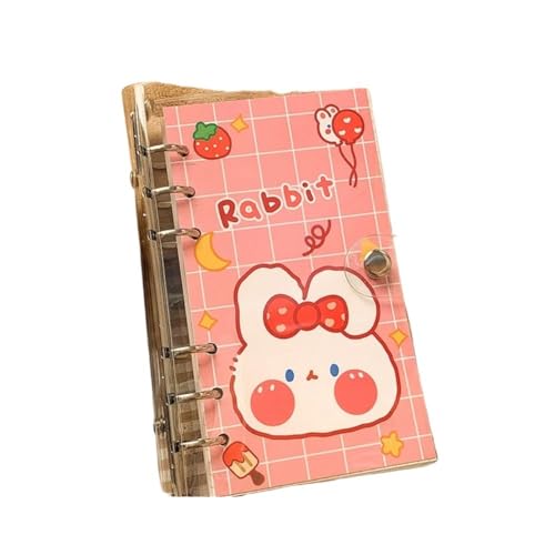 Spiral Binder Notebook Loose Leaf Detachable Grid Horizontal Lines Inner Agenda Journal Planner Notebook(A-A6-01) von SHBHWS