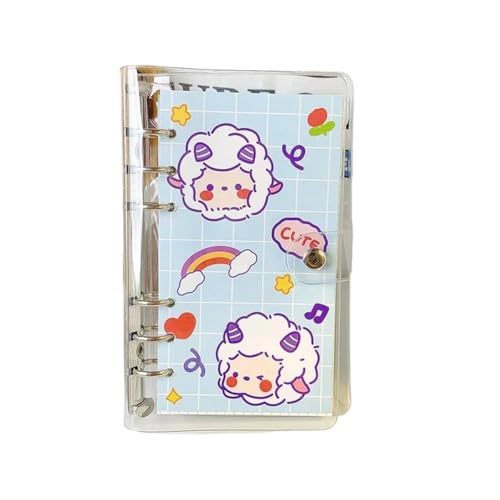 Spiral Binder Notebook Loose Leaf Detachable Grid Horizontal Lines Inner Agenda Journal Planner Notebook(A-A6-04) von SHBHWS