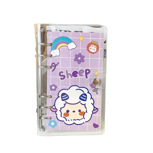 Spiral Binder Notebook Loose Leaf Detachable Grid Horizontal Lines Inner Agenda Journal Planner Notebook(A-A6-05) von SHBHWS