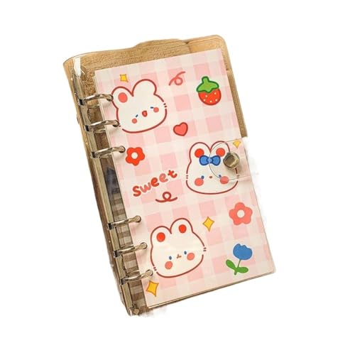 Spiral Binder Notebook Loose Leaf Detachable Grid Horizontal Lines Inner Agenda Journal Planner Notebook(A-A6-07) von SHBHWS