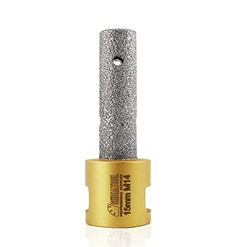 SHDIATOOL Diamant Fingerfräser Durchmesser 15mm M14 Gewinde Vergrößerung Vorhandener Löcher in Porzellan Keramik Marmor Granit SHDIATOOL Diamant Fingerfräser Durchmesser 15mm M14 Gewinde Vergrößerung Vorhandener Löcher in Porzellan Keramik Marmor Granit von SHDIATOOL