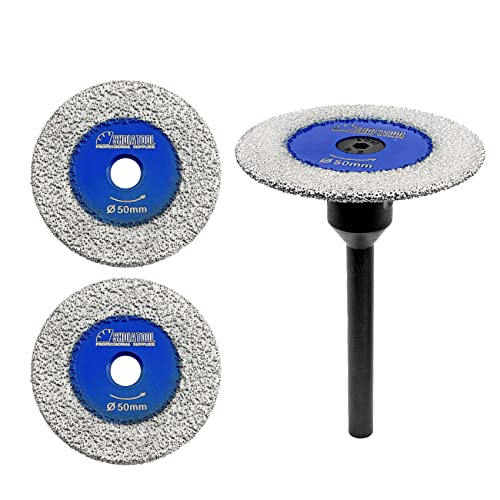 SHDIATOOL Diamant Mini Sägeblätter Trennscheibe für Marmor, Granit, Stein, Beton, Mauerwerk 3pcs 50mm SHDIATOOL Diamant Mini Sägeblätter Trennscheibe für Marmor, Granit, Stein, Beton, Mauerwerk 3pcs 50mm von SHDIATOOL
