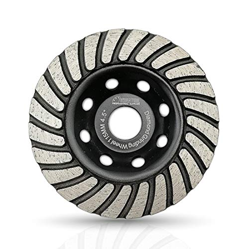 SHDIATOOL Diamant Schleiftopf 115mm Turbo Diamanttopfschleifer Schleifscheibe für Beton Mauerwerk Granit Marmor Naturstein SHDIATOOL Diamant Schleiftopf 115mm Turbo Diamanttopfschleifer Schleifscheibe für Beton Mauerwerk Granit Marmor Naturstein von SHDIATOOL