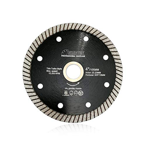 SHDIATOOL Diamant Trennscheibe 105mm Super Dünne Schneiden Porzellan Fliese Granit Keramik von SHDIATOOL