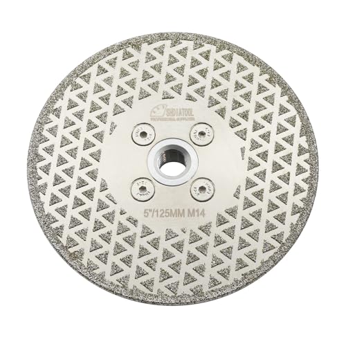 SHDIATOOL Electroplated Diamond Cutting Grinding Disc for Marble Granit M14 Thread Single Coated Side SHDIATOOL Electroplated Diamond Cutting Grinding Disc for Marble Granit M14 Thread Single Coated Side von SHDIATOOL