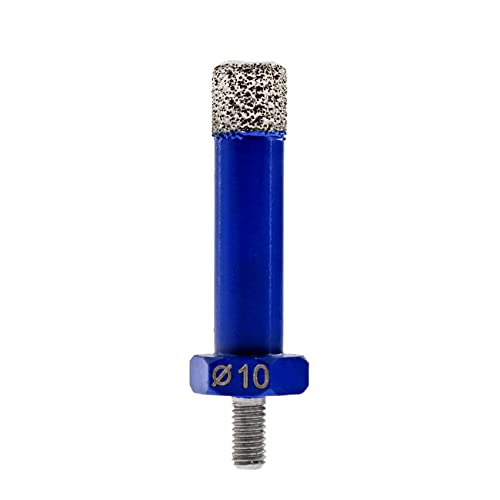 SHDIATOOL Fliesen-Diamantbohrer, 0,95 cm, M5, Außengewinde, Kernlochsäge für Porzellan, Fliesen, Marmor, Keramik, 10 mm SHDIATOOL Fliesen-Diamantbohrer, 0,95 cm, M5, Außengewinde, Kernlochsäge für Porzellan, Fliesen, Marmor, Keramik, 10 mm von SHDIATOOL
