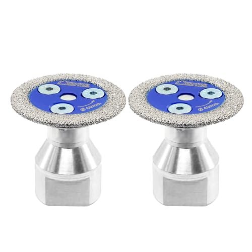 SHDIATOOL Mini Diamant Sägeblätter 40mm Trennscheibe M14 Gewinde für Marmor, Granit, Stein, Beton, Mauerwerk am Bohrer 2Stück SHDIATOOL Mini Diamant Sägeblätter 40mm Trennscheibe M14 Gewinde für Marmor, Granit, Stein, Beton, Mauerwerk am Bohrer 2Stück von SHDIATOOL