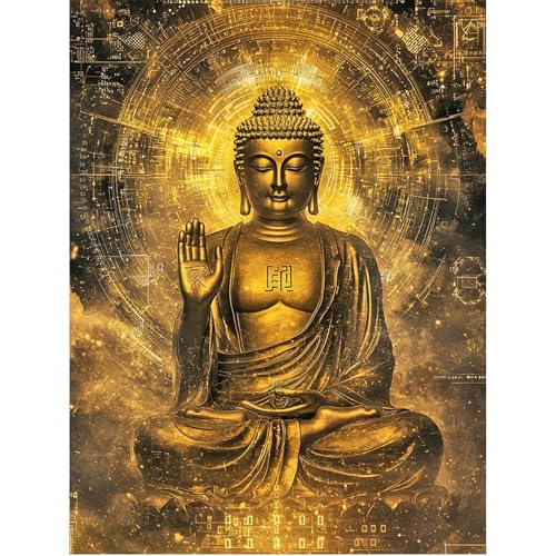 SHEGZHUC 40x50cm Diamond Painting Buddha Gold Malen nach Zahlen Buddha Wandbild Buddha Zen Diamond Painting Mandala Mosaik Diamant Malerei Kunst Stickerei Kreuzstich Bilder Geschenk Wanddekoration SHEGZHUC 40x50cm Diamond Painting Buddha Gold Malen nach Zahlen Buddha Wandbild Buddha Zen Diamond Painting Mandala Mosaik Diamant Malerei Kunst Stickerei Kreuzstich Bilder Geschenk Wanddekoration von SHEGZHUC