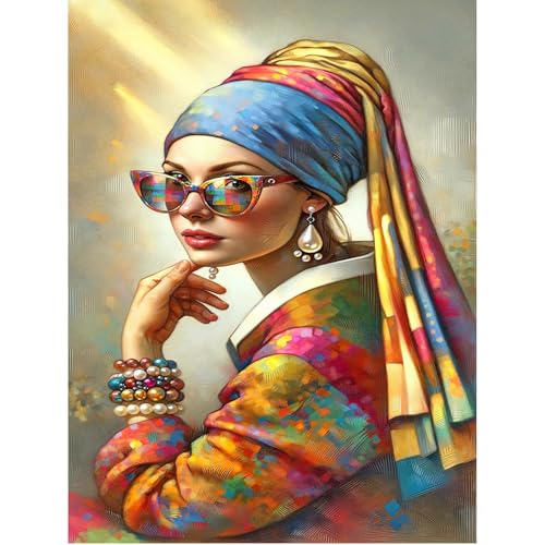 SHEGZHUC 40x50cm Eckige Steine Diamond Painting Frau mit Hut Diamant Painting Bilder Frauen Perlenarmband Mosaik Diamant Malerei Kunst Stickerei Kreuzstich Bilder Geschenk Wanddekoration SHEGZHUC 40x50cm Eckige Steine Diamond Painting Frau mit Hut Diamant Painting Bilder Frauen Perlenarmband Mosaik Diamant Malerei Kunst Stickerei Kreuzstich Bilder Geschenk Wanddekoration von SHEGZHUC