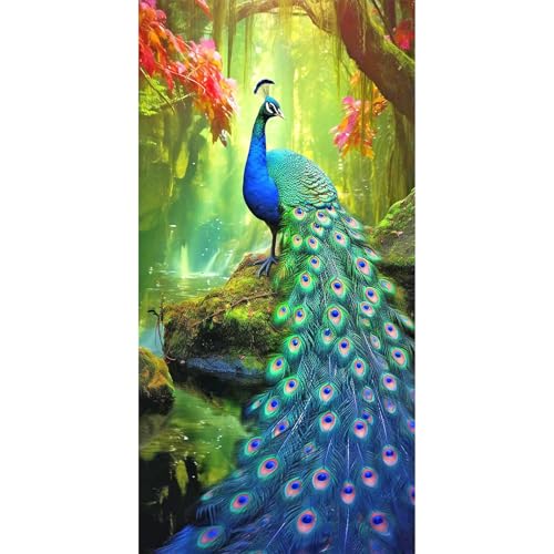 SHEGZHUC 45x85cm Diamond Painting Pfau Groß Malen nach Zahlen Pfau Diamond Painting Tiere Diamant Painting Bilder Pfau Mosaik Diamant Malerei Kunst Stickerei Kreuzstich Bilder Geschenk Wanddekoration SHEGZHUC 45x85cm Diamond Painting Pfau Groß Malen nach Zahlen Pfau Diamond Painting Tiere Diamant Painting Bilder Pfau Mosaik Diamant Malerei Kunst Stickerei Kreuzstich Bilder Geschenk Wanddekoration von SHEGZHUC