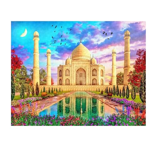 SHEGZHUC 50x40cm Diamond Painting Taj Mahal 5D Diamant Painting Taj Mahal Diamond Painting Landschaften und Natur Indien Diamant Malerei Kunst Stickerei Kreuzstich Bilder Geschenk Wand Dekor SHEGZHUC 50x40cm Diamond Painting Taj Mahal 5D Diamant Painting Taj Mahal Diamond Painting Landschaften und Natur Indien Diamant Malerei Kunst Stickerei Kreuzstich Bilder Geschenk Wand Dekor von SHEGZHUC
