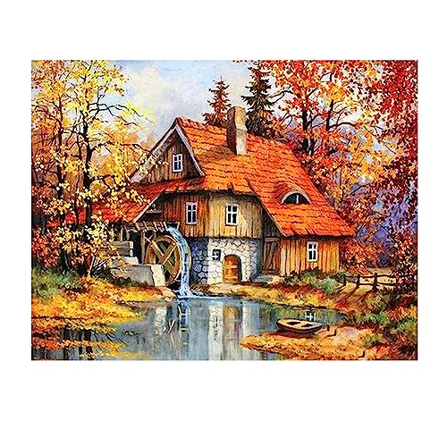 SHEGZHUC Diamond Painting Ländliche Häuser 50x40 cm Diamond Painting Landschaft Häuser Diamond Painting Landschaft Eckige Steine Diamond Painting Landschaft Quadratische Steine Landschaft Herbst SHEGZHUC Diamond Painting Ländliche Häuser 50x40 cm Diamond Painting Landschaft Häuser Diamond Painting Landschaft Eckige Steine Diamond Painting Landschaft Quadratische Steine Landschaft Herbst von SHEGZHUC