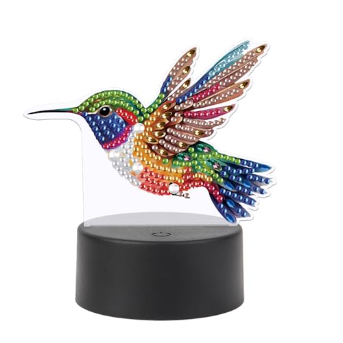 SHEGZHUC Diamond Painting Nachttischlampe Touch Kolibri Vogel Sommer Vogel LED Tischlampe Nachtlicht Steckdose USB LED Lampe Mosaik Diamant Malerei Kunst Geschenk Ornamente Tisch Zimmer Dekoration SHEGZHUC Diamond Painting Nachttischlampe Touch Kolibri Vogel Sommer Vogel LED Tischlampe Nachtlicht Steckdose USB LED Lampe Mosaik Diamant Malerei Kunst Geschenk Ornamente Tisch Zimmer Dekoration von SHEGZHUC
