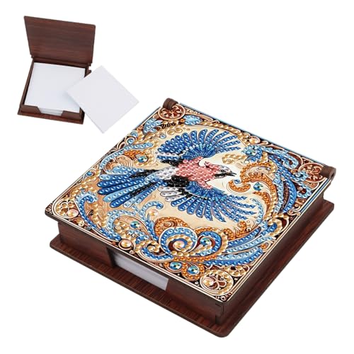 SHEGZHUC Diamond Painting Notizzettel Zettelbox Nachfüllpack Halter Bambus Notizblock mit 160 Blättern Diamant Malerei Zettelkasten Notizzettelbox Holz Mosaik Bilder Geschenk || Vogel Adler Tiere SHEGZHUC Diamond Painting Notizzettel Zettelbox Nachfüllpack Halter Bambus Notizblock mit 160 Blättern Diamant Malerei Zettelkasten Notizzettelbox Holz Mosaik Bilder Geschenk || Vogel Adler Tiere von SHEGZHUC