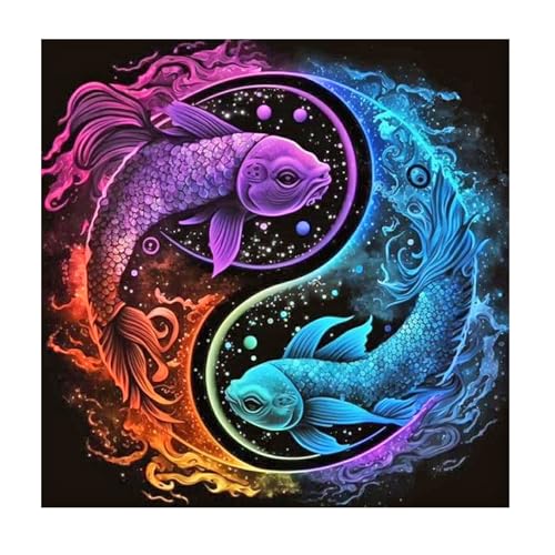 SHEGZHUC Diamond Painting Sternzeichen Fische 30x30cm Diamond Painting Tiere Fische 5D Diamant Painting Sternzeichen Fische Diamant Malerei Kunst Stickerei Kreuzstich Bilder Geschenk Wanddekoration SHEGZHUC Diamond Painting Sternzeichen Fische 30x30cm Diamond Painting Tiere Fische 5D Diamant Painting Sternzeichen Fische Diamant Malerei Kunst Stickerei Kreuzstich Bilder Geschenk Wanddekoration von SHEGZHUC