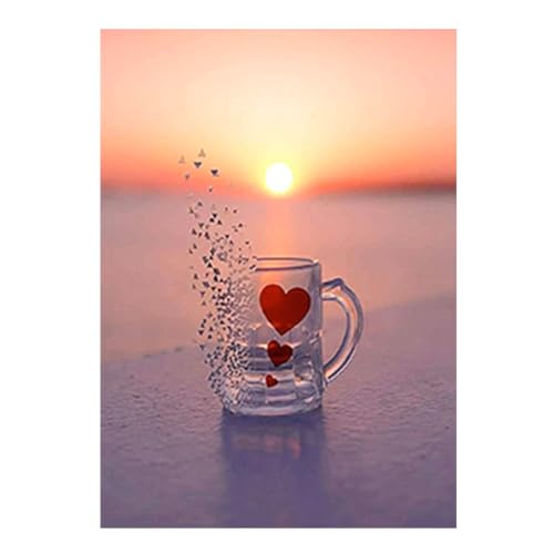 SHEGZHUC Diamond Painting Tasse 30x40cm Diamond Painting Sonnenuntergang Diamond Painting Liebestasse Diamond Painting Herz Liebe Diamond Painting Landschaften und Natur Craft Buddy SHEGZHUC Diamond Painting Tasse 30x40cm Diamond Painting Sonnenuntergang Diamond Painting Liebestasse Diamond Painting Herz Liebe Diamond Painting Landschaften und Natur Craft Buddy von SHEGZHUC