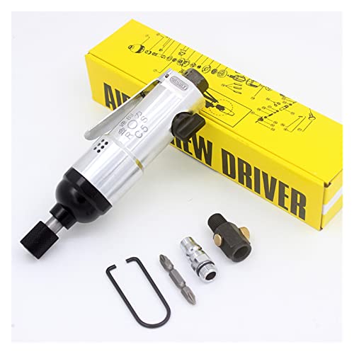 Drucklufthammer, 1/4 "9000RPM pneumatischer Luftschraubendreher mit geradem Griff Selbsthemmender Spannfutter Umkehrbarer Luftwerkzeug for Heimbüro Fabrik(Self-Locking Chuck) von SHEHUALI