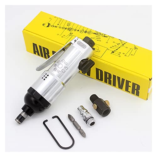 Drucklufthammer, 1/4 "9000RPM pneumatischer Luftschraubendreher mit geradem Griff Selbsthemmender Spannfutter Umkehrbarer Luftwerkzeug for Heimbüro Fabrik(Without Self-Locking) von SHEHUALI