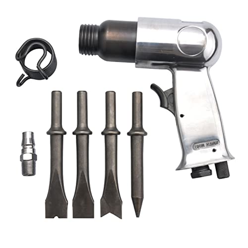 Drucklufthammer, 1/4 Zoll 150 mm Industrielufthammer Leistungsstarker Griff Gerader Luftmeißel Pneumatisches Hammerschaufelwerkzeug Drucklufthammer, 1/4 Zoll 150 mm Industrielufthammer Leistungsstarker Griff Gerader Luftmeißel Pneumatisches Hammerschaufelwerkzeug von SHEHUALI