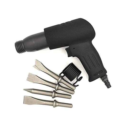 Drucklufthammer, 190 Pneumatische Schaufel Luft Meißel Rust Remover Wind Pick Briem Pad Derust Werkzeuge mit 4 Kopf Drucklufthammer, 190 Pneumatische Schaufel Luft Meißel Rust Remover Wind Pick Briem Pad Derust Werkzeuge mit 4 Kopf von SHEHUALI