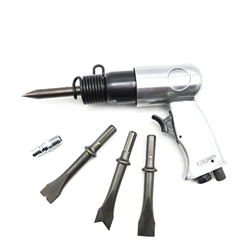 Drucklufthammer, 250mm 10 "Industrial Air Hammer Pneumatische Werkzeuge Pistolen Griff Flusshacker Bremsbelastung Scaling Hammer Flat Meißel Heavy Duty(150mm) von SHEHUALI