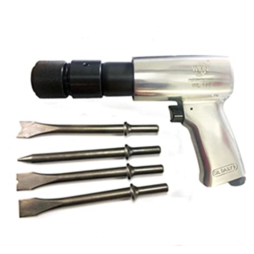 Drucklufthammer, 250mm 10 "Industrial Air Hammer Pneumatische Werkzeuge Pistolen Griff Flusshacker Bremsbelastung Scaling Hammer Flat Meißel Heavy Duty(Taiwan 190mm) von SHEHUALI