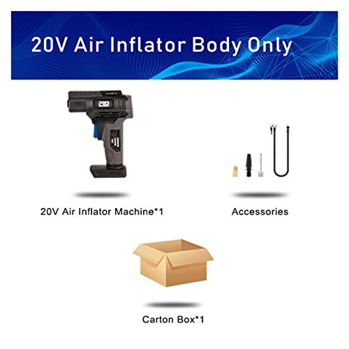 Drucklufthammer, 8 in 1 Schnurloser Schraubendreher Bohrer Bohrer Schlagschlüssel Winkelschleifer Kreissäge Jig Saw Air Inflator Lithiumbatterie(PTET1032-1) von SHEHUALI