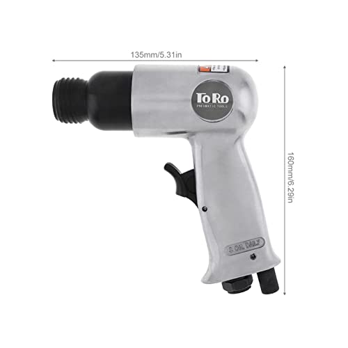 Drucklufthammer, 9150 160mm Professionelle Handheld Pistole Gasschaufeln Super Duty Air Hammer Kleiner Rostentferner Schneiden Pneumatische Werkzeuge(5 shovel head) von SHEHUALI
