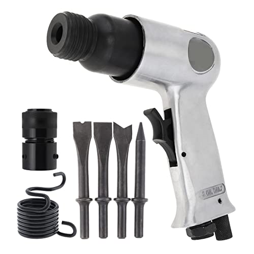 Drucklufthammer, 9190 190 mm professioneller pneumatischer Hammer Handpistole Luftschaufeln kleine Gasmeißel Rostentferner pneumatische Schneidwerkzeuge(9150 A) von SHEHUALI