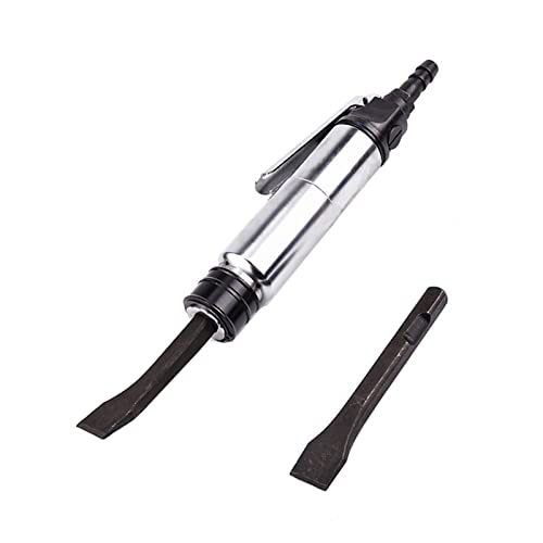Drucklufthammer, Gerade pneumatische Schaufel Luftmeißel Pick Wind Rust Remover Auto Bremsreparaturhammer mit 2 Kopf von SHEHUALI