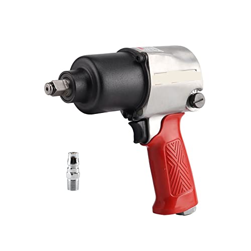 Drucklufthammer, Heavy Duty Twin Hammer 1/2 Zoll Antrieb 680 Nm Pneumatischer Schlagschrauber High Torque Air Impact Steckschlüssel Schraubenschlüssel Luftbetriebene Werkzeuge Drucklufthammer, Heavy Duty Twin Hammer 1/2 Zoll Antrieb 680 Nm Pneumatischer Schlagschrauber High Torque Air Impact Steckschlüssel Schraubenschlüssel Luftbetriebene Werkzeuge von SHEHUALI