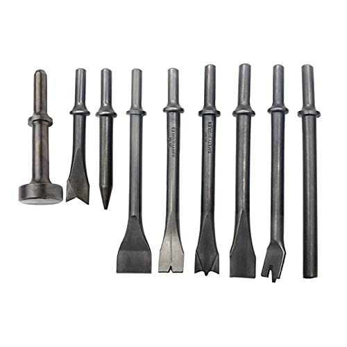 Drucklufthammer, Heißes pneumatisches Meißel-Lufthammer-Sander-Bit-Set 9-teiliges Set Drucklufthammer, Heißes pneumatisches Meißel-Lufthammer-Sander-Bit-Set 9-teiliges Set von SHEHUALI
