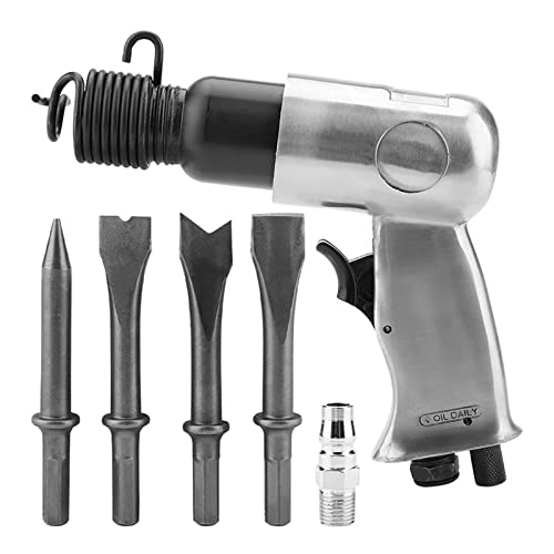 Drucklufthammer, Hochleistungs-Lufthammer-Kit, 150 mm, industrieller, leistungsstarker Griff, gerader Typ, Luftmeißel, pneumatisches Hammer-Schaufel-Werkzeug Drucklufthammer, Hochleistungs-Lufthammer-Kit, 150 mm, industrieller, leistungsstarker Griff, gerader Typ, Luftmeißel, pneumatisches Hammer-Schaufel-Werkzeug von SHEHUALI