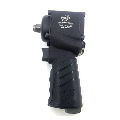 Drucklufthammer, Industrielle pneumatische Werkzeuge 1/2 "Zoll Mini Composite Air Schlagschlüssel 130 0nm Großer Drehmoment Twim Hammer(Noir) von SHEHUALI