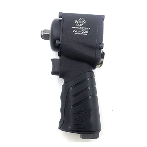 Drucklufthammer, Industrielle pneumatische Werkzeuge 1/2 "Zoll Mini Composite Luftschlagschlüssel 65 0nm Drehmoment Twim Hammer.(WL-4326 Black rubble) von SHEHUALI