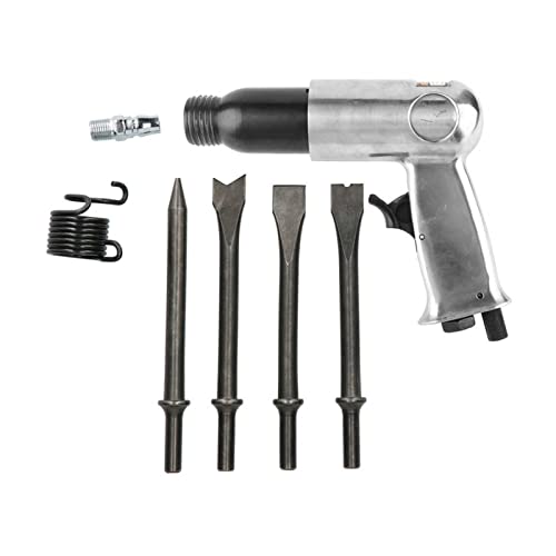 Drucklufthammer, Luftschaufel-Legierungsstahl-Pneumatikhammer mit 4 Meißeln luftgetriebene Pick-Tool-Kits Luft-Meißelpistole Drucklufthammer, Luftschaufel-Legierungsstahl-Pneumatikhammer mit 4 Meißeln luftgetriebene Pick-Tool-Kits Luft-Meißelpistole von SHEHUALI