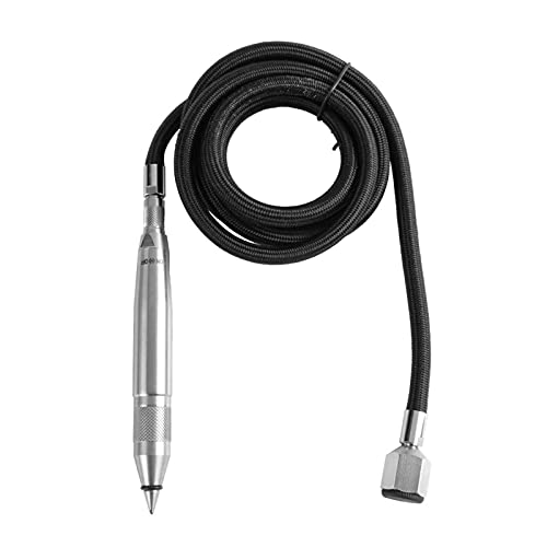 Drucklufthammer, Pneumatische Gravur Stift Schreiber Hammerschlauchgravur Schriftzug Werkzeug for Hartmaterial Luftgravierstift Schleifwerkzeug von SHEHUALI