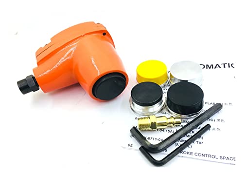 Drucklufthammer, Pneumatische Luftwerkzeuge Handfläche der Hand Knock Beat Strike Hammer Scaler Up-801(Hammer and 4pcs head) von SHEHUALI