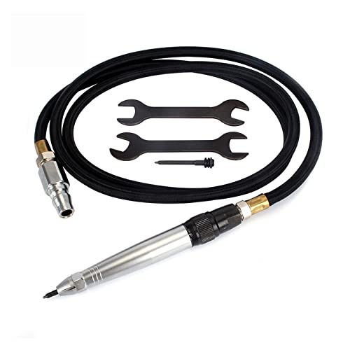 Drucklufthammer, Pneumatischer Luftbleistift Die Grinder Kit Ritzhammer Gravur Beschriftungswerkzeug Schlauch Gravurstift(Pen set) von SHEHUALI