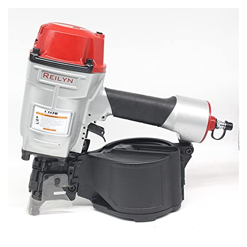 Drucklufthammer, Reisn-Paletten-Spulennagler Cn55 cn70 cn80. Pneumatische Luftnagler for Holz Arbeitsmöbel Dach Sheating Werkzeug Luftnagelhilfsmittel(CN70) von SHEHUALI