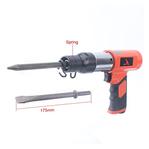 Drucklufthammer, Self-Lock-Pneumatikhammer Set Air Hammer-Nähhammer-Kit(Spring Shovel) von SHEHUALI