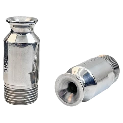 SHELIZI Edelstahl 316L Düse SMP - Verstopfungsgesichert, großer Durchsatz, Fester Kegel, Entschwefelung/Staubabscheidung, Größen 3/8" bis 2" 5pcs 1-1/4" SHELIZI Edelstahl 316L Düse SMP - Verstopfungsgesichert, großer Durchsatz, Fester Kegel, Entschwefelung/Staubabscheidung, Größen 3/8" bis 2" 5pcs 1-1/4" von SHELIZI