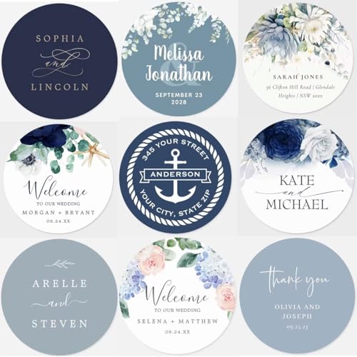 100 Stück benutzerdefinierte runde Hochzeitsaufkleber, Hochzeitsetiketten, personalisierbar, Taufe, Geburtstag, Siegelkreis, Aufkleber, Party-Dekoration 100 Stück benutzerdefinierte runde Hochzeitsaufkleber, Hochzeitsetiketten, personalisierbar, Taufe, Geburtstag, Siegelkreis, Aufkleber, Party-Dekoration von SHENGBEIDZ