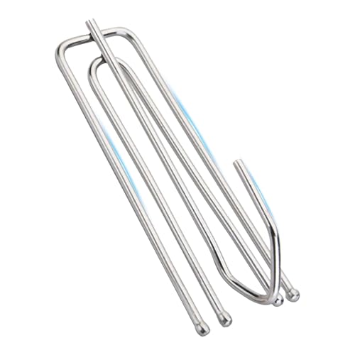SHENGYIG Curtain Hooks, Edelstahl Vorhanghaken, 4 Krallen Gardinenhaken Metall, 70 Stück Haken für Vorhänge, Metall Gardinenhaken zum Aufhängen von Gardinen und Gardinenringen SHENGYIG Curtain Hooks, Edelstahl Vorhanghaken, 4 Krallen Gardinenhaken Metall, 70 Stück Haken für Vorhänge, Metall Gardinenhaken zum Aufhängen von Gardinen und Gardinenringen von SHENGYIG