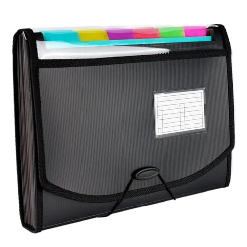 Erweiterbare Aktenordner Aktenordner, 13 Fächer, erweiterbarer Aktenordner, Organizer, erweiterbarer Ordner, Dokumenten-Organizer, Aktenordner mit Trennwänden, Tabs Erweiterbare Aktenordner Aktenordner, 13 Fächer, erweiterbarer Aktenordner, Organizer, erweiterbarer Ordner, Dokumenten-Organizer, Aktenordner mit Trennwänden, Tabs von SHENJMAI