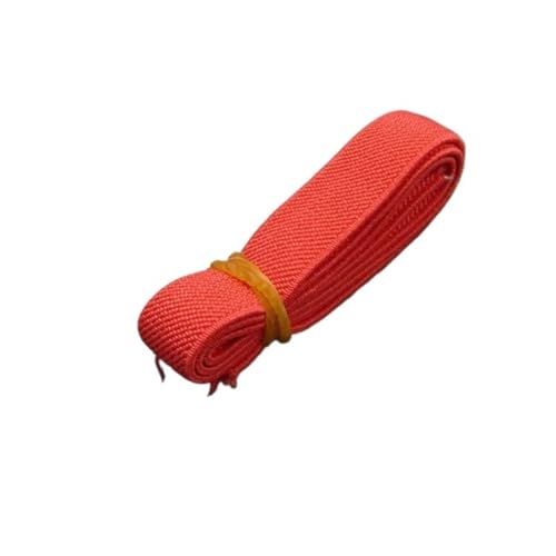 SHENJMAI Elastische Bänder zum Nähen, 5/10 m, 15 mm, Nylon, Gummiband, Gurtband, DIY, Unterwäsche, Hosen, Stretchgürtel, Spandex-Bänder, Nähzubehör (rot, 2,5 m _ 15 mm) von SHENJMAI