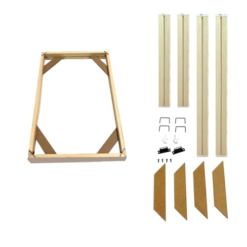 SHENJMAI Keilrahmen für leinwand Bilderrahmen aus Holz for die Wand, Leinwandrahmen, Diamantmalerei, großes DIY-Bild und Poster, Wandrahmen, Kiefern-Verbunddekor(Height 40cm,Width 30cm) von SHENJMAI