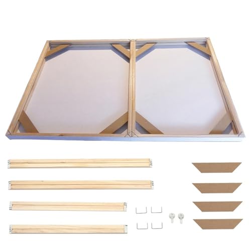 SHENJMAI Keilrahmen für leinwand Kiefernholz-Gemälderahmen, individueller Fotorahmen, DIY, großer Holzrahmen for Bild, Poster, Wand, Leinwand, Malerei(Height 140 cm,Width 30 cm) von SHENJMAI